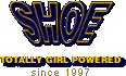 [SHOE - Totally Girl Powered // The world's number one Lesbian Site -- including personal profiles, Mailinglists, International Lesbian Guide, Instant Messenger, Chat, Merchandise and much, much more!!]